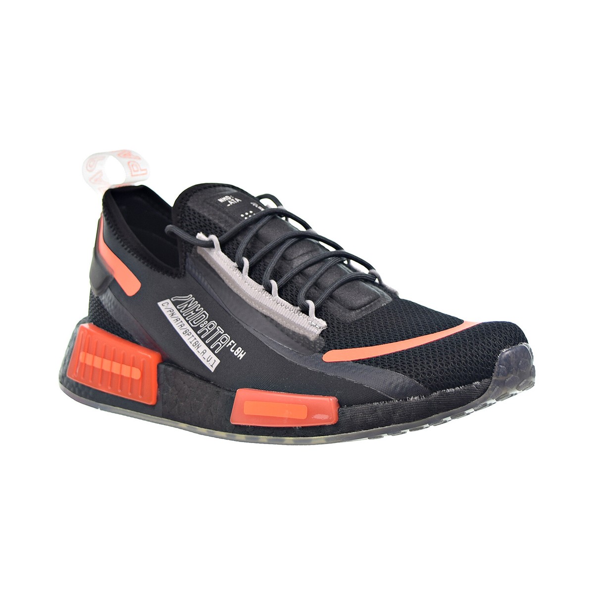 Adidas NMD_R1 Spectoo Men's Shoes Core Black-Carbon-Team