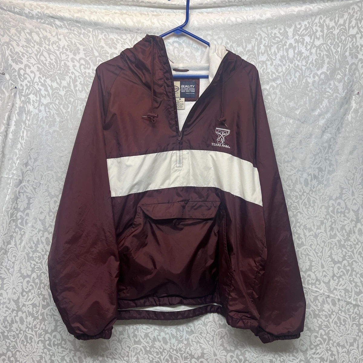 TEXAS A M Windbreaker CC Creation Size Medium