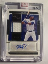 2022 Panini Three and Two Auto Jerseys /49 Brennen Davis #AJ-BD Auto