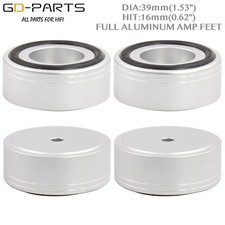 39mm Solid Aluminum Isolation Stands Feet Damper For Hifi Audio AMP CD Speaker 4
