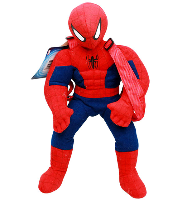 Amazing Spiderman Plush Backpack Doll By Marvel for Boys/Kids