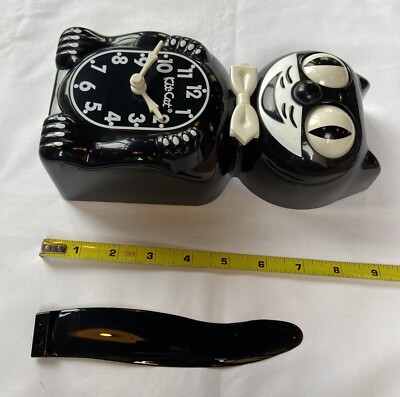 NEW KIT CAT CLOCK BC-1 eyes move SuPeR CuTe! | eBay
