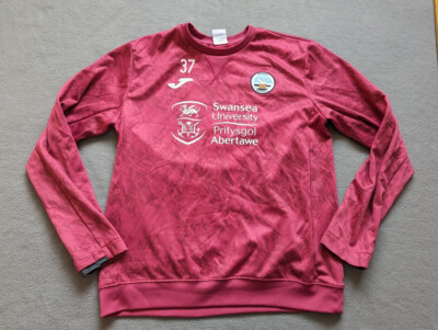 Swansea City joma Training Top Sweatshirt 2022 2023 Player Issue #37 Size M Pink
