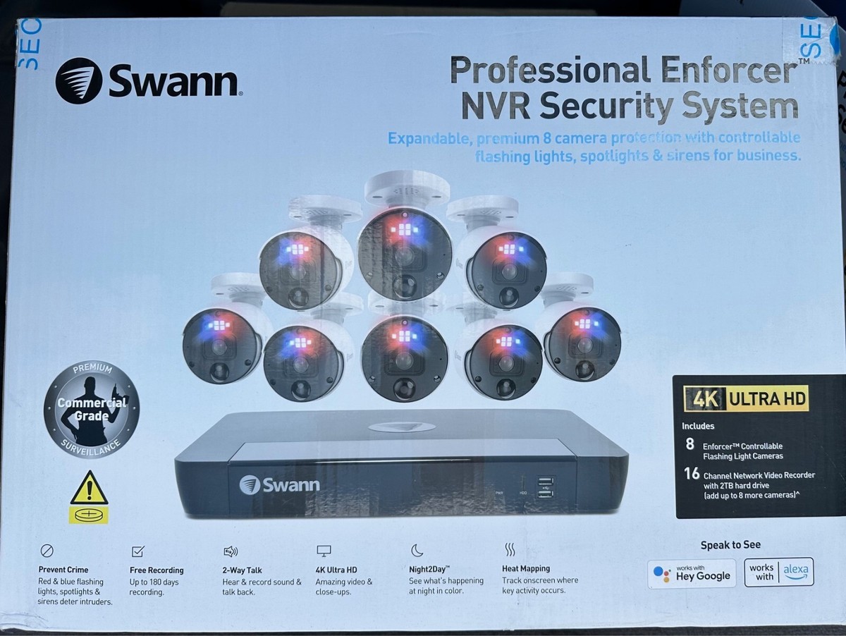 16 Channel Swann Nvr 4k Camera 16 Channel 4K Ultra HD Professional