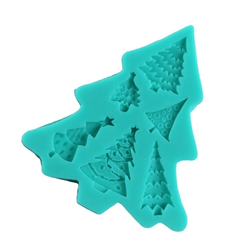 DIY Toy Casting Mold Silicone Mold Resin Mold Christmas Tree Making Craft Tool