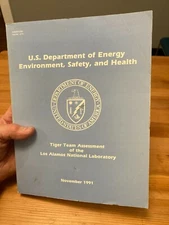 US Dept. of Energy Environment Safety & Health 1991 Los Alamos Lab Paperback