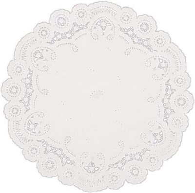 Fox Run Paper Lace Doilies, 12 Pack - 10'' (4373)
