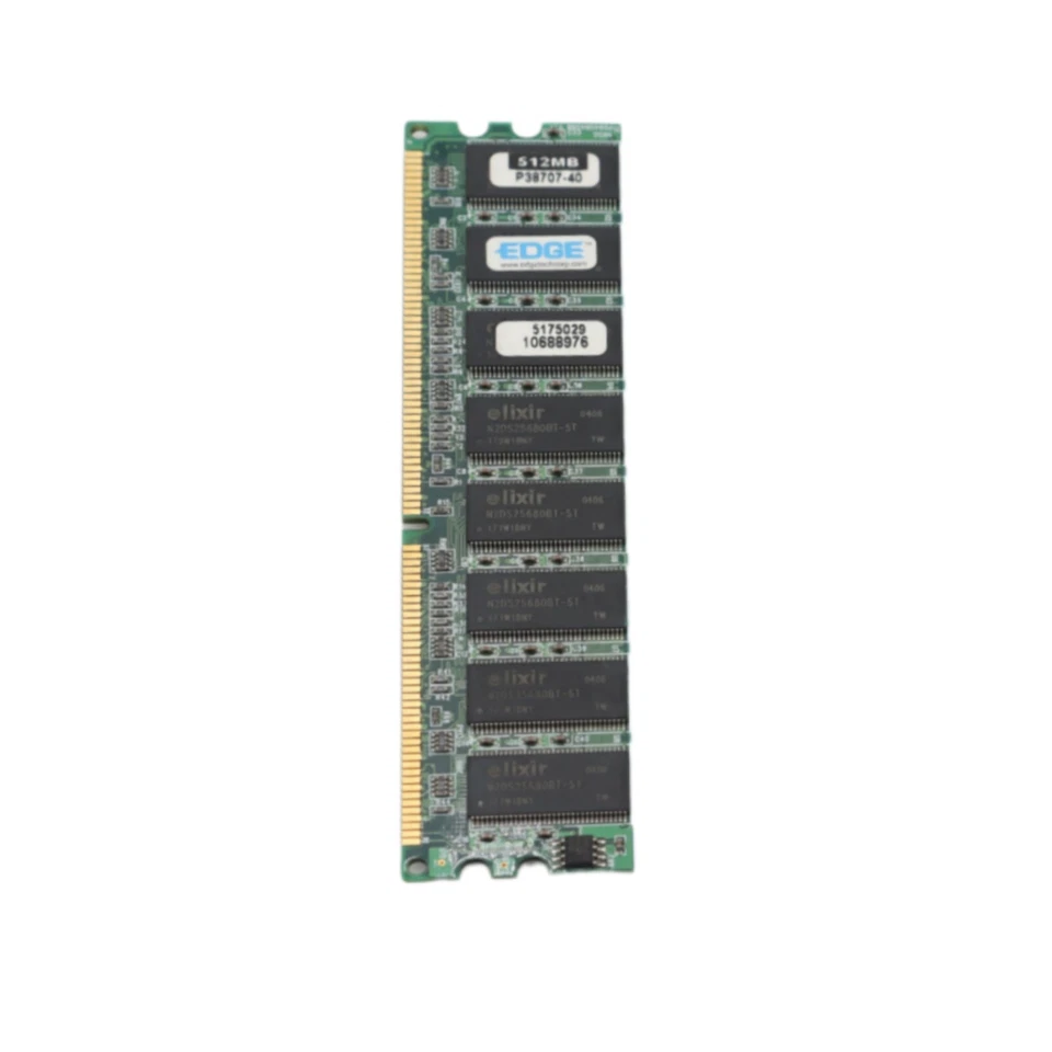 Edge Tech N2DS25680CT-5T DDR1-400MHz PC-3200 ECC DIMM 512 MB SDRAM Memory - Image 3 of 4