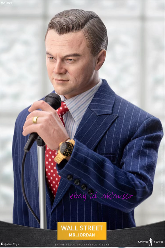 Mars Toys Mat007 1/6 The Wolf Of Wall Street Leonardo Dicaprio