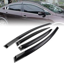 Window Visors Sun Rain Guards Vent Shade For Honda Civic Sedan Smoke 2006-2011 Window Visors Sun Rain Guards Vent Shade For Honda Civic Sedan Smoke 2006-2011