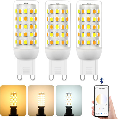 Smart G9 LED Lampen Mit APP Control,G9 LED Dimmbar Bluetooth Glühbirne,Ac 230V,2