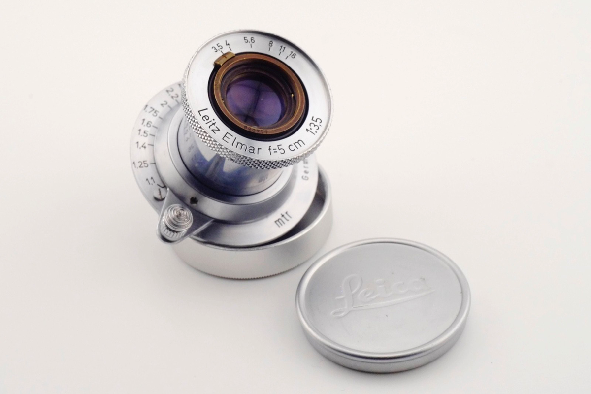 SERVICED] Leica Leitz ELMAR 50mm/f3.5 LTM Screw Mount Lens 1949