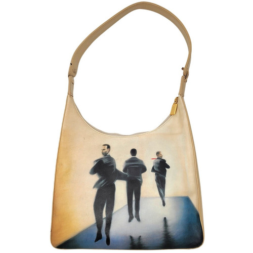 Icon Los Angeles Leather Whimsy Goth Shoulder Bag Handbag