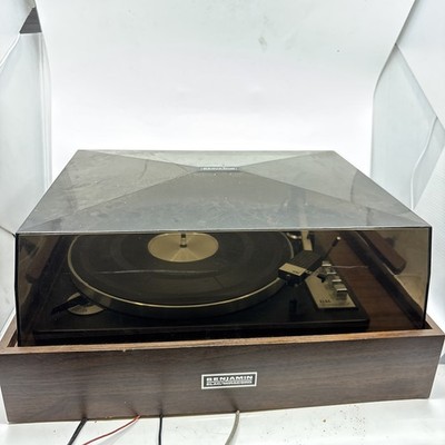 Benjamin Elac Miracord 750 ii Turntable As Is Parts / Repair No Spins Germany
