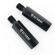 For Boulevard VL1500 C90 05-22 SAFEHEX Straight Mirror Riser Adaptor Extenders