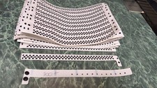 200+ Pulseras - Pulsera Tyvek a cuadros de 1"