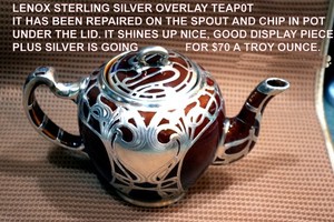 LENOX Silver Overlay | eBay