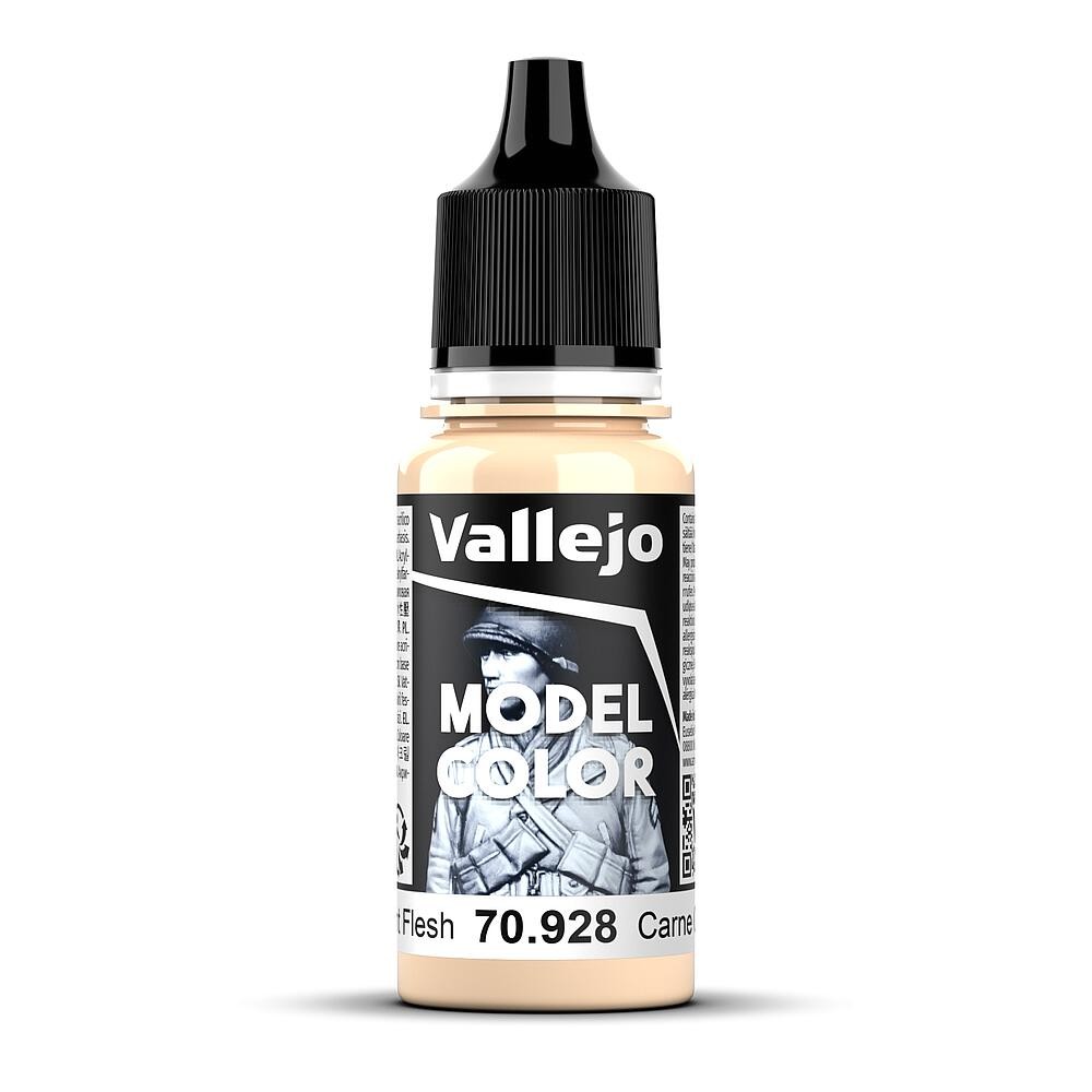 Vallejo 70.928 - Light Skin Color - Matte - 17 Ml