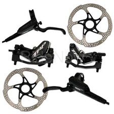 TRP Trail EVO HD-M843 Hydraulic Disc Brake Set F R Black 180mm Rotors