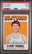 1971 TOPPS #200 DAN ISSEL PSA 7 NM RC ROOKIE HOF