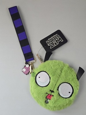 Invader Zim Plush Coin Wristlet Pouch Rare Retired HTF | eBay