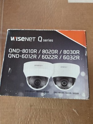 Hanwha Wisenet QND-6012R 2MP IR Indoor Dome Security Camera 2.8mm Lens NDAA Comp