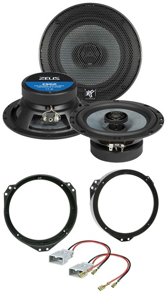 Hifonics 2-Wege 200Watt 16,5Cm Lautsprecher FüR Honda Jazz 02-08 FronttüR Auto B-image