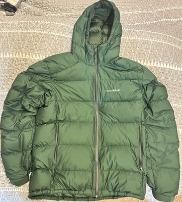 Men's Montbell Permafrost Light Down Parka XL  (please read description)