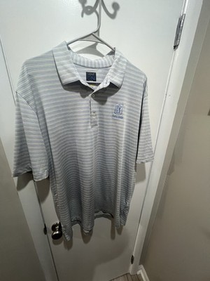 Greg Norman Mens Golf ML 75 Play Dry Myrtle Beach Men s Blue Golf Polo size XL