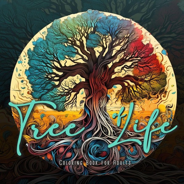 Tree Of Life Coloring Book For Adults Monsoon Publishing-image