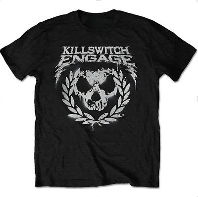 Killswitch Engage Skull Spraypaint Official Tee T-Shirt Mens, Size S - 5XL