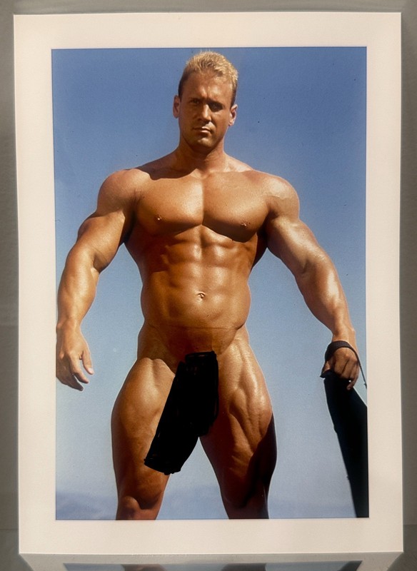 Vintage Colt Studio Gavin Blake Beefcake Physique Photo Jim French Gay Interest