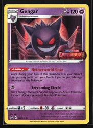 Gengar SWSH241 Lost Origin Prerelease Black Star Promo Holo