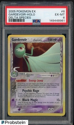 2005 Pokemon Ex Delta Species #6/113 Gardevoir δ Holo PSA 6 NM-MT