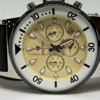NIB Beautiful Men’s CROTON Watch CROTON Watch CA301118 Wrist Watch for Men ~ NIB | eBay main image 2