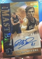 2025-26 Topps Finest Masters Dirk Nowitzki /50