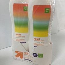     Twin Pack Up  Up Sport Sunscreen Lotion SPF 50 - 20.8 fl. oz. EXP 2024