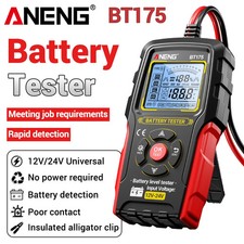 12V 24V Car Lead-Acid Battery Tester Analyzer Auto Load Test ANENG BT175 50 199