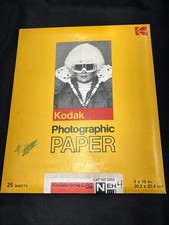 Kodak Kodabrome II Double Weight Photo Paper Sealed 25 Sheets 8x10
