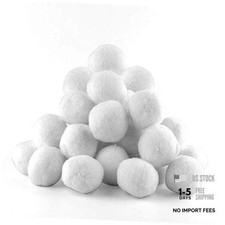 Fake Snowballs, 20 pcs Soft Snow Fake Balls Snowballs for Indoor Outdoor Snow