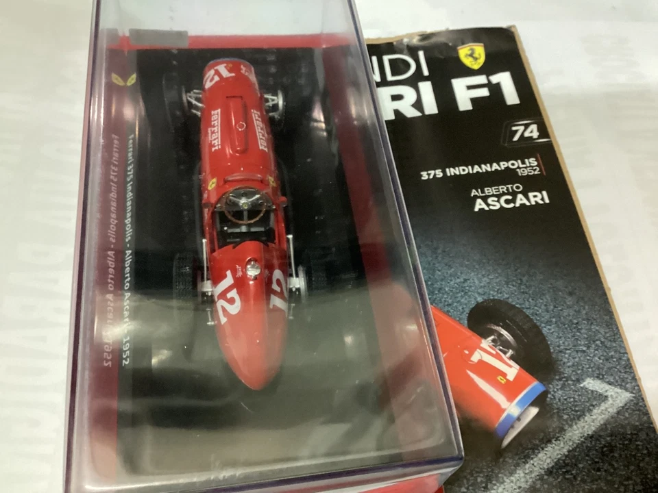 FERRARI 375 INDIANAPOLIS ALBERTO ASCARI 1952 1/24. DIE CAST centauria - Immagine 4 di 4