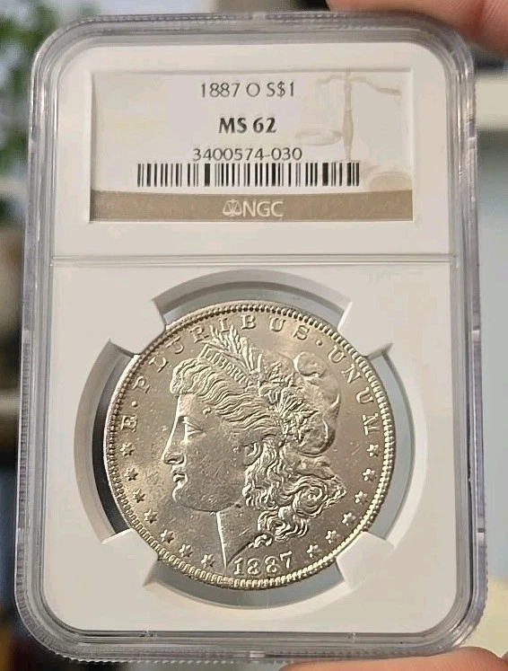 MS 62 Graded 1887 Year Morgan US Dollars (1878-1921) for sale | eBay