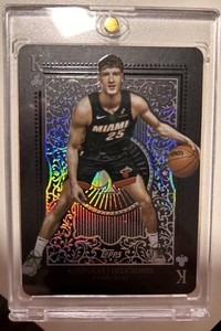 2025-26 Topps Kasparas Jakucionis All Kings Case Hit SSP! AK-24 Heat