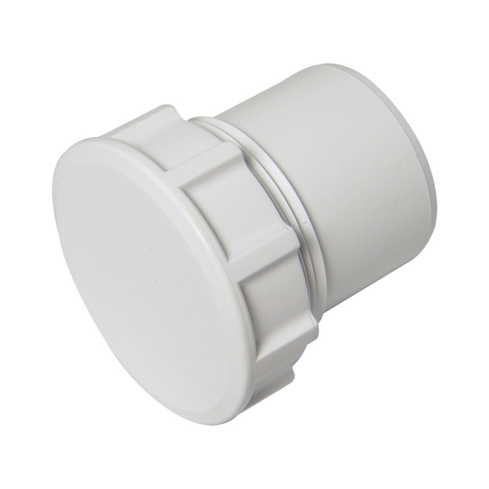 FloPlast ABS Solvent Weld Access Plug 32mm White (Pack of 10)