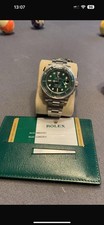 Rolex Rolex Green Submariner Date 116610LV Hulk Discontinued 2019 Box And Papers