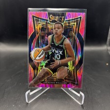 2025 WNBA Select Basketball #23 Courtney Williams Pink Flash PRIZM Concourse