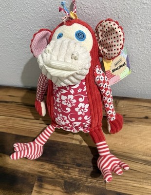Bogos The Monkey Plush Toy By Les Deglingos NEW NWT