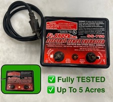 Fi-Shock Inc Electric Fence Energizer Box SS-750 For Pets  Small Animals TESTED
