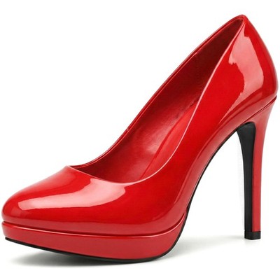 Unisex High Heel Plateau Pumps - Übergrößen für Drag Queens & Crossdresse