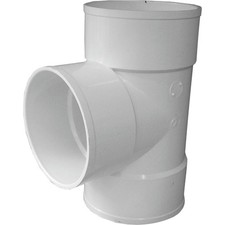 IPEX PVC Sewer and Drain  Sanitary Bull Nose Tee 414106BC Pack of 5 IPEX Canplas